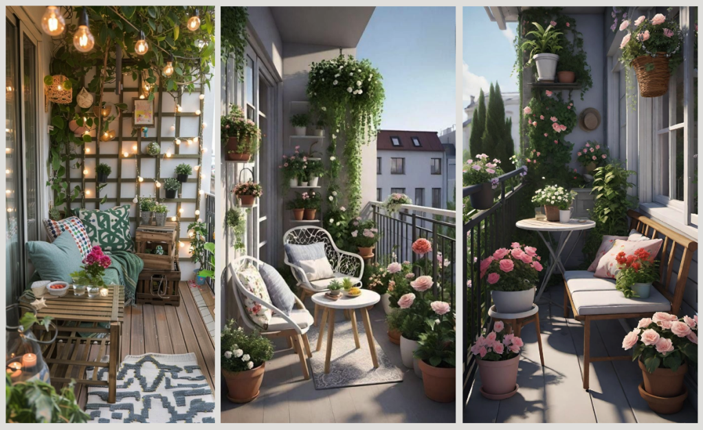 Προετοιμασία για την διακόσμηση στο μπαλκόνι&nbsp;σας!