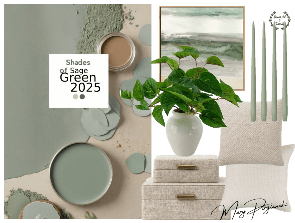 Διακόσμηση Υπνοδωματίου με Μέντα και Dusty&nbsp;Pink