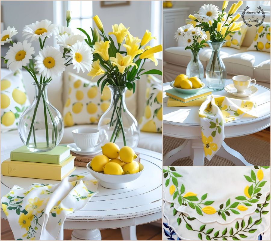 Φωτεινές Ιδέες Διακόσμησης με&nbsp;Λεμόνι!