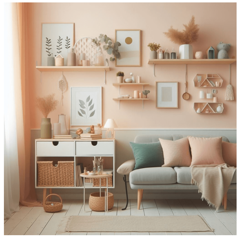 Καλοκαιρινές Ιδέες Διακόσμησης με Ροδακινί&nbsp;χρώμα!