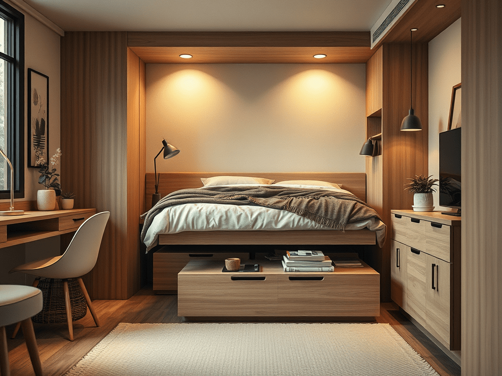 Υπνοδωμάτια για μικρούς χώρους: Έξυπνη διαμόρφωση και ζεστή&nbsp;αισθητική!