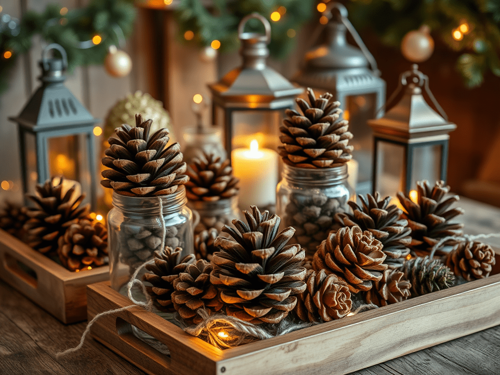 Τα κουκουνάρια: Το φυσικό στολίδι που χαρίζει μαγεία στα Χριστούγεννα!