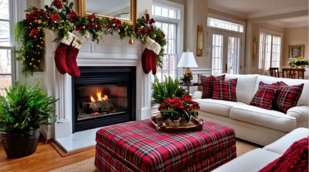 Το καρό ταρτάν στο σπίτι: ζεστασιά, παράδοση και χριστουγεννιάτικη μαγεία!