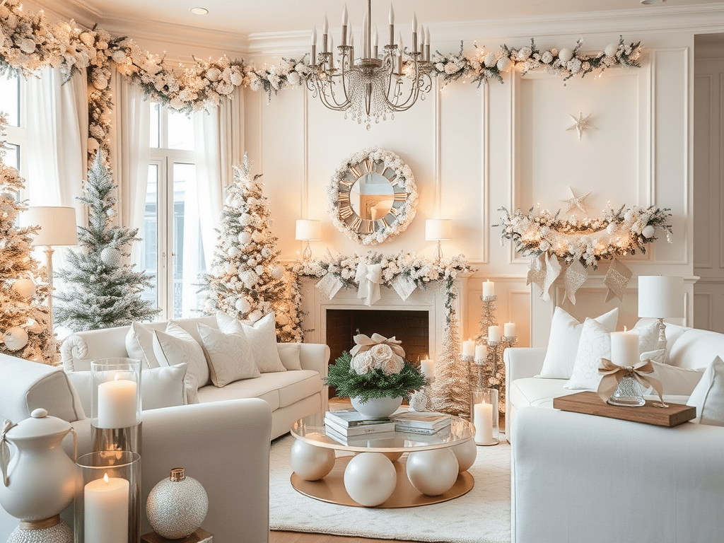 Ιδέες για Λευκή Χριστουγεννιάτικη Διακόσμηση!